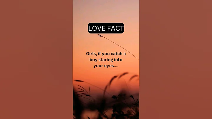 If you catch a boy staring into your eyes.... #psychologyfacts #psychology #shorts