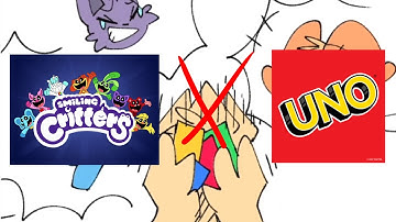 4 Smiling Critters Characters Playing Uno | Voice-Over | OG By: @Rinkoree