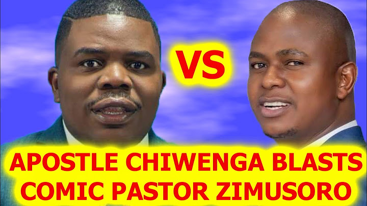 APOSTLE CHIWENGA ATTACKS COMIC PASTOR OVER COMIC AWARD 2020 REKUPENGA KWACHIWENGA WATCH VIDEO