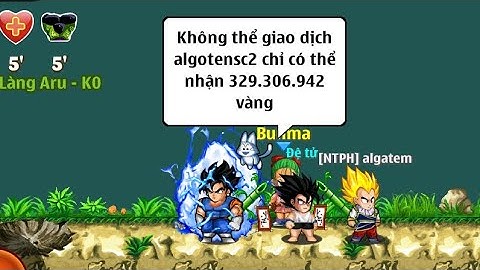 lần đầu mua găng hủy diệt cho đệ tử sau 4 năm chơi Ngọc rồng online