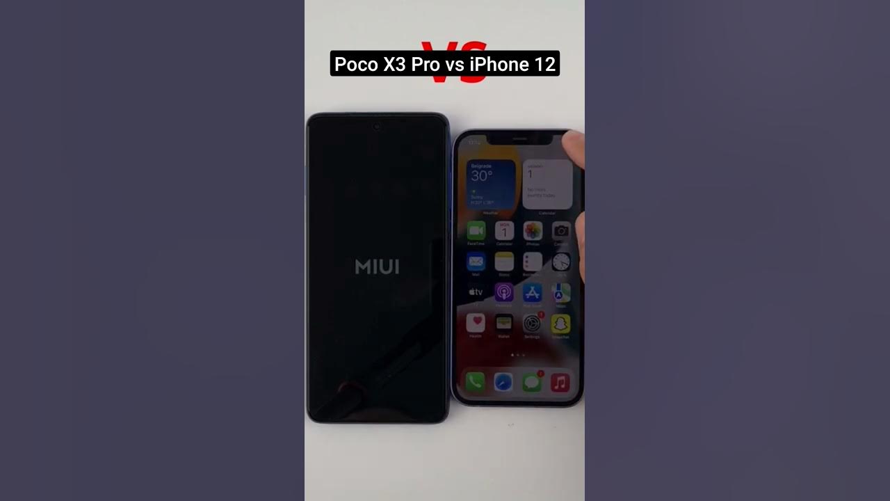 Poco x6 vs iphone