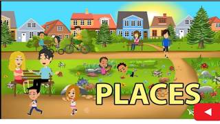 Places In The City Vocabulary | English vocabulary with picture | Practice English daily