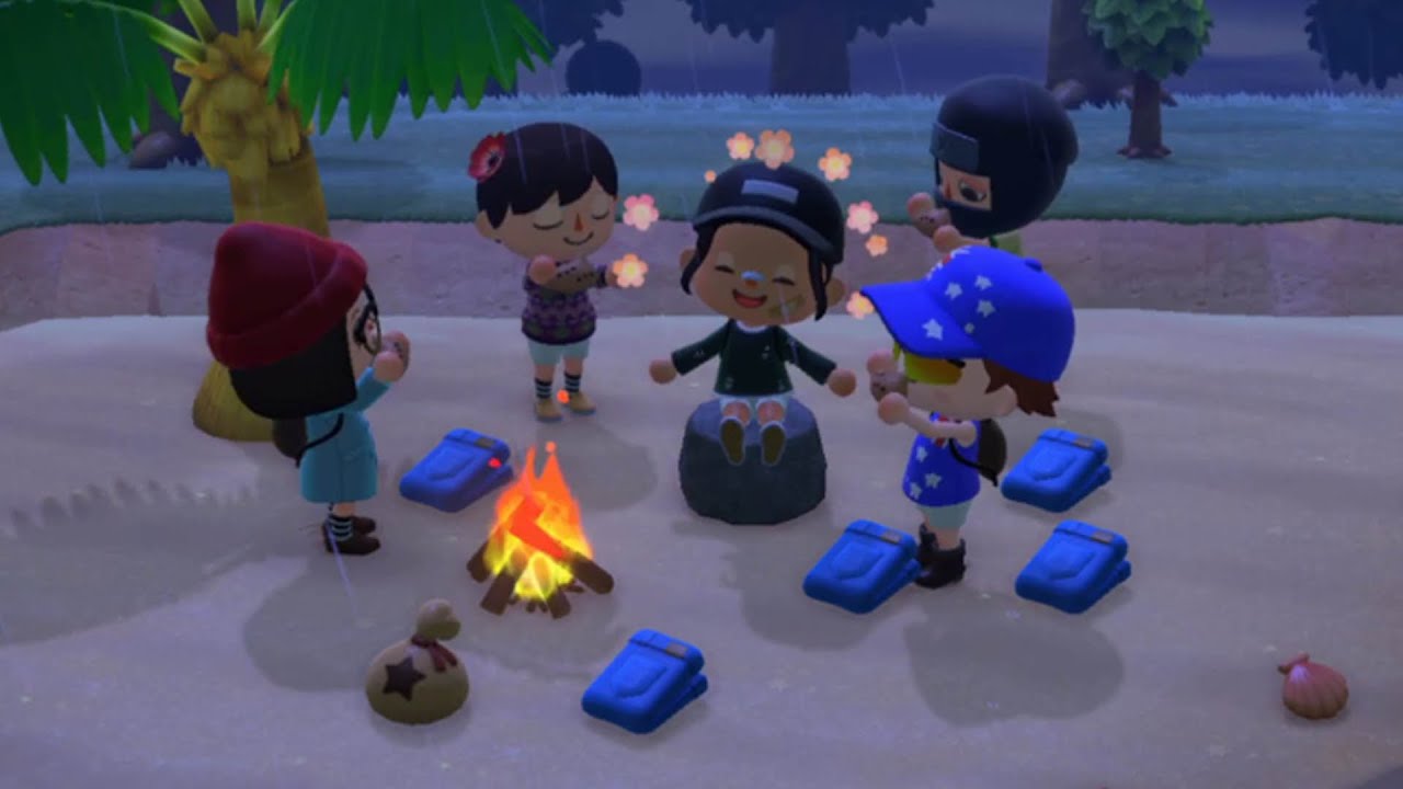 I WAS VISITED BY A TRAVELLING OCARINA BAND ON ANIMAL CROSSING YouTube