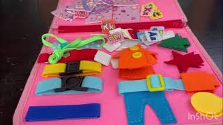 Review on Exorany busy Board Montessori #busyboard  #toy