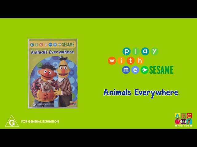 Play With Me Sesame - Animals Everywhere DVDs and Blu-rays