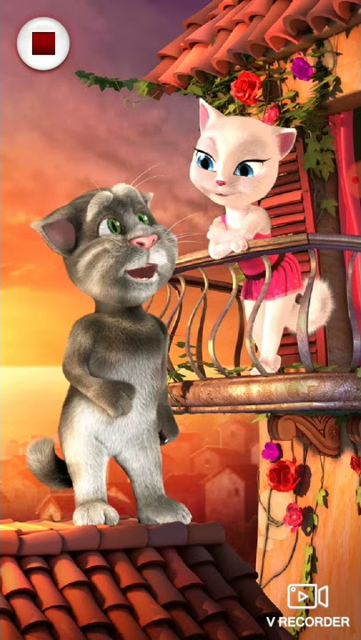 Vidio lucu Talking Angela Talking tom
