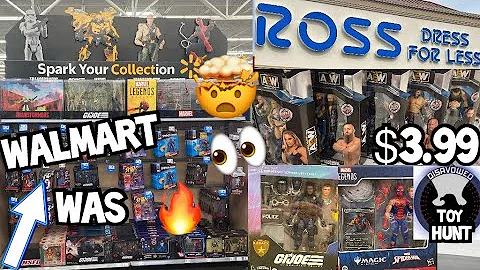 TOY HUNTING - INSANE WALMART - $3.99 ACTION FIGURES NEW MARVEL LEGENDS GI JOE CLASSIFIED NECA EPS455