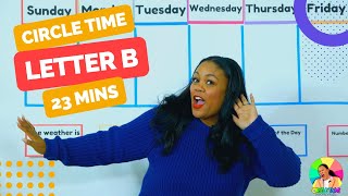 circle time with ms monica songs for kids letter b number 5 episode 4