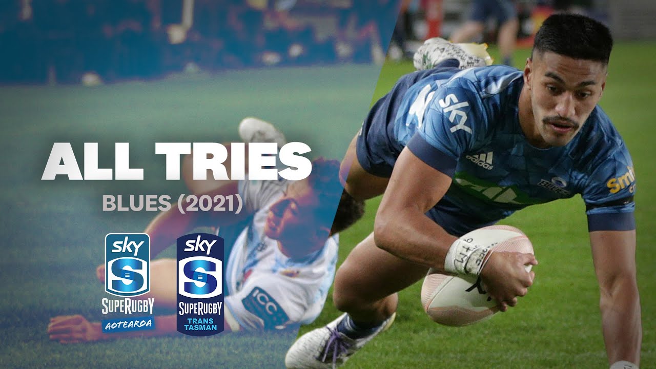 Sky Super Rugby All Blues tries (2021)