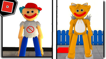 How to get TAILS HUGGY and BOY HUGGY BADGES in POPPY PLAYTIME MORPHS - Roblox