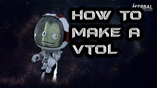 Kerbal Space Program/ KSP . How to make a Stock! VTOL.