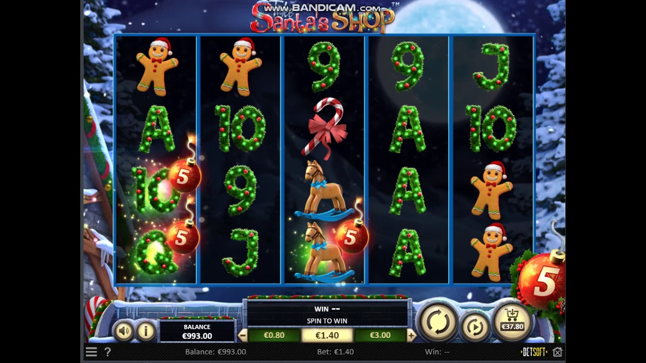 Take Santa's shop and enjoy the fun! 