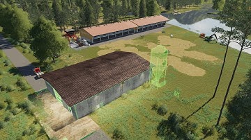 Building A Farm Out Of A Forest From Scratch On Grizzly Mountain EP#2| FS19 Timelapse | Building.