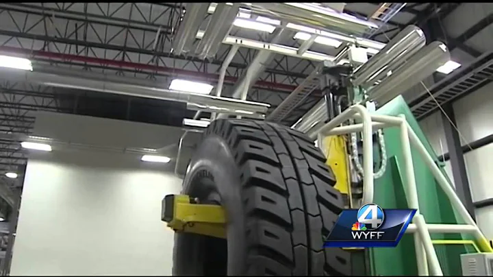 Worlds biggest tire rolls off new Anderson County tire plant
