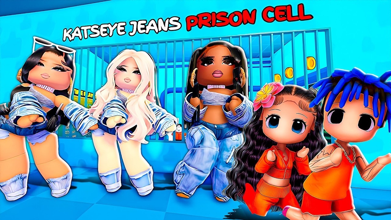 RAY & YKM ESCAPE KATSEYE JEANS BARRY'S PRISON RUN OBBY FOR 2 HOURS! (Roblox)