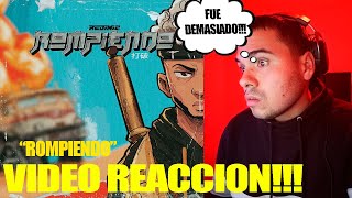 Redimi2 - ROMPIENDO (VIDEO REACCION)