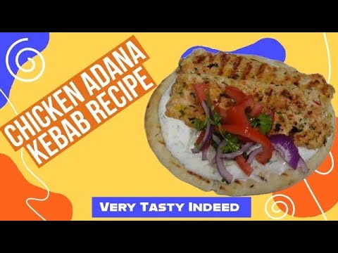 Turkish Chicken Adana Kebab Recipe | #easyrecipes #turkishfood #kebab