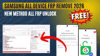🚀Boom Boom! Samsung FRP Bypass 2026 | Android 14-15-16 Latest Security Update | FRP Remove Tool Free