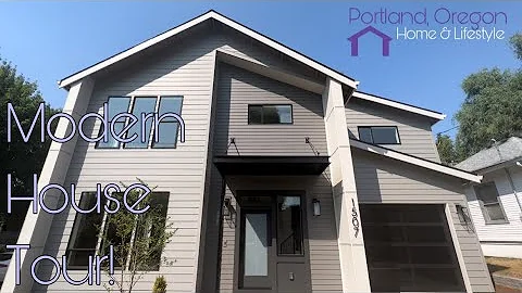 Modern Home Tour in the Portland Oregon's Sellwood...