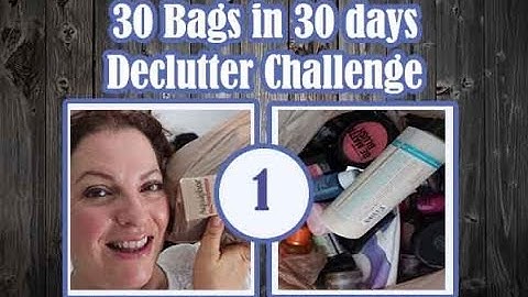 🛍️ 30 Bags in 30 Days Declutter Challenge || July 2018 || Day 1 🛍️