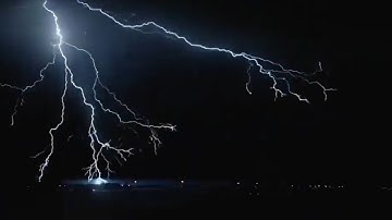 CÉU COM RAIOS, EDIÇÃO DE CÉU EM VÍDEO