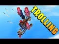 TROLLING people with Air Support! (hilarious) - Crossout