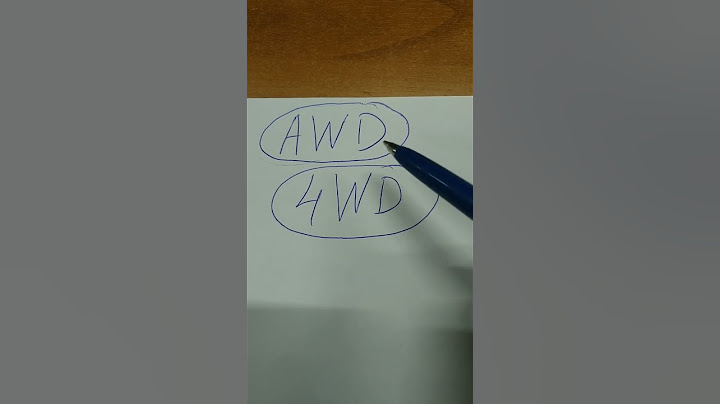 Различие полного привода AWD и 4WD