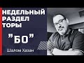 Недельный раздел Торы "Бо"