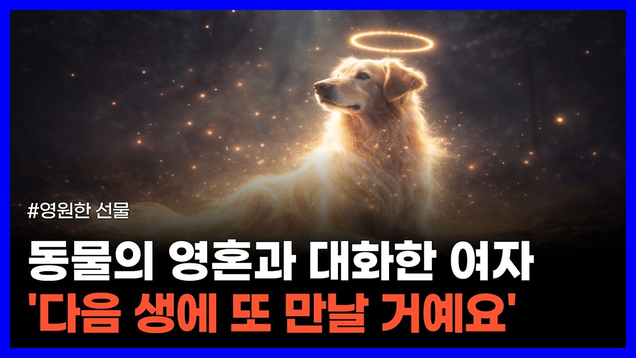 세계적인 애니멀 커뮤니케이터가 전한 동물들의 사후세계｜영원한 선물