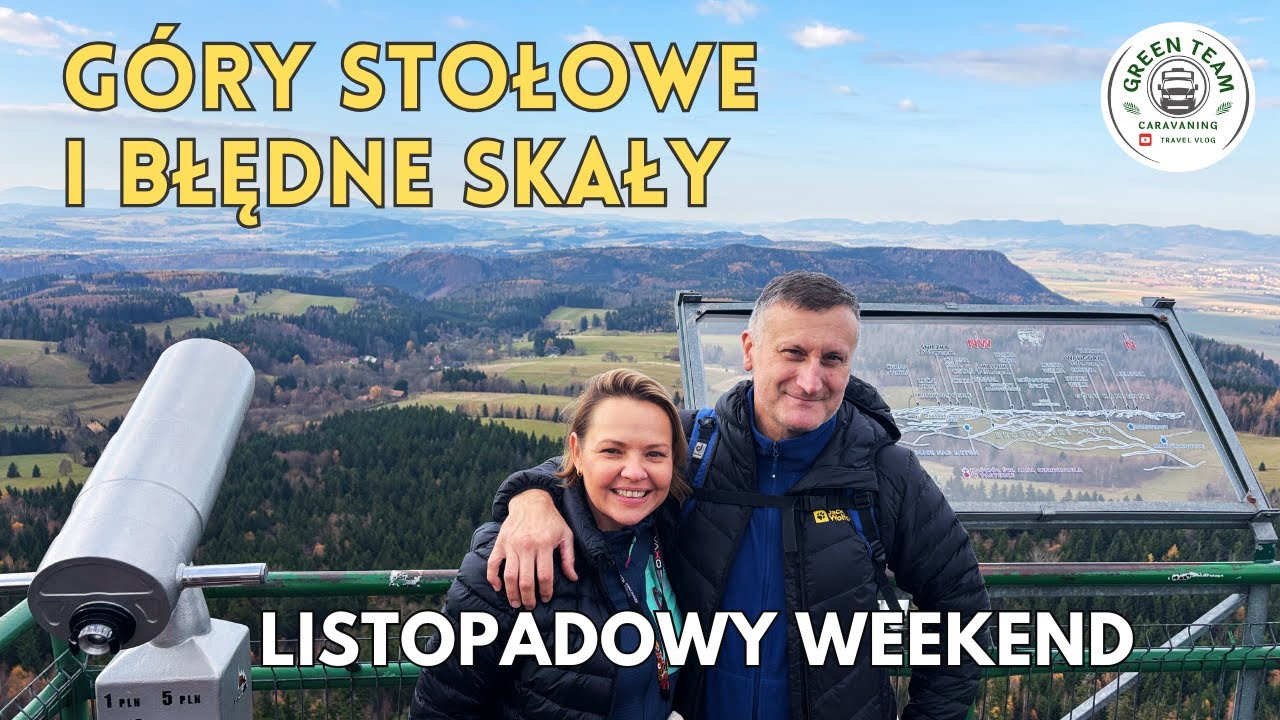 Park Narodowy GÓR STOŁOWYCH⛰️SZCZELINIEC WIELKI i BŁĘDNE SKAŁY⭐️Listopadowy weekend kamperem⭐️