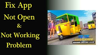 Modern Tuk Tuk Auto Game App Not Working Issue | "Modern Tuk Tuk Auto" Not Open Problem in Android screenshot 4