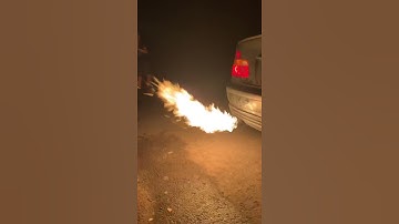 BMW Flame thrower tune