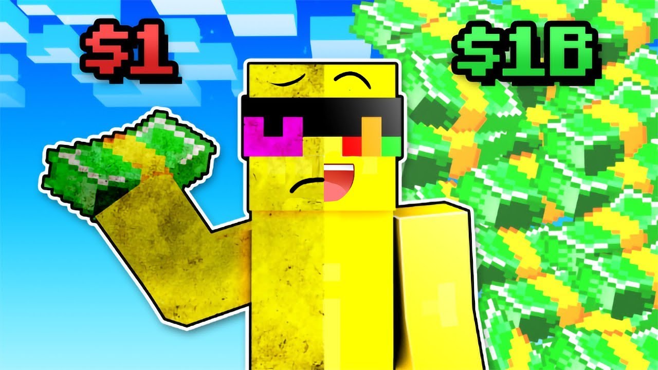Sunny's POOR to RICH Story In Minecraft!