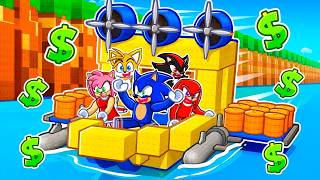 Sonic Plays Build A Boat in Roblox!