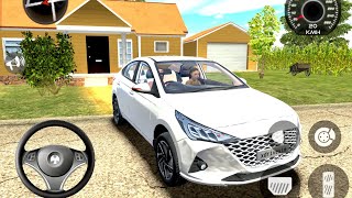 New Indian Cars Simulator 3D: White Verna House Village Drive 🏠🚗 | Android Gameplay screenshot 3