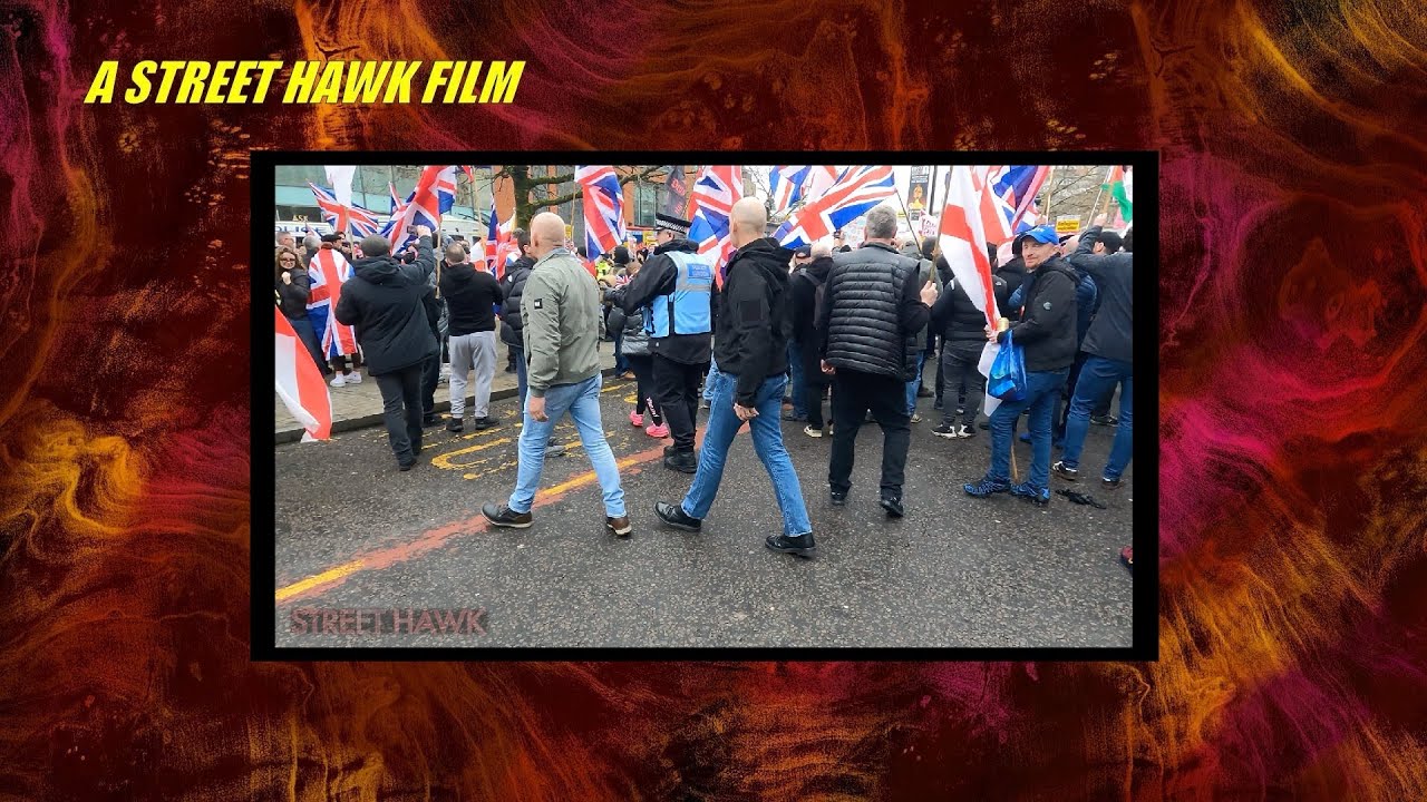 Britain First protest in Manchester (21st Feb 2026)