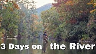 3 Days Hiking, Camping, and Trout Fishing a Beautiful River