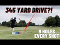 Every Shot of a 15 Handicap (9 Holes)