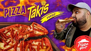 HICIMOS UNA PIZZA CON TAKIS FUEGO | EL GUZII