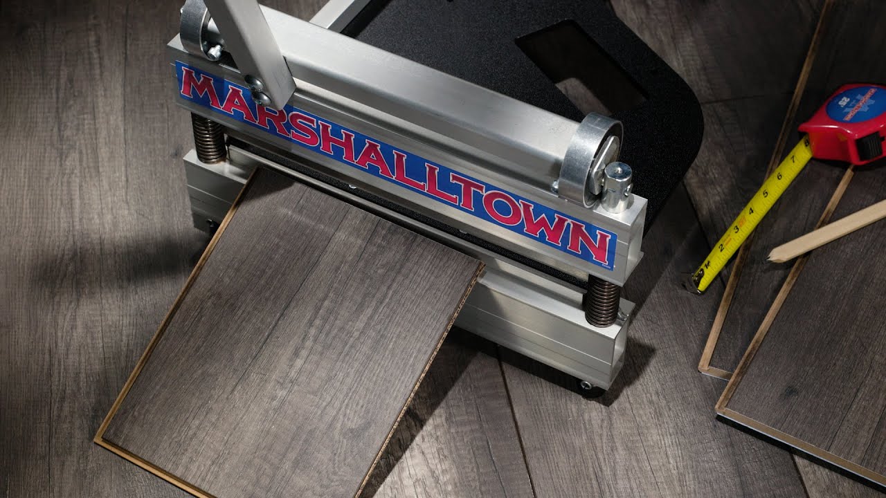 Marshalltown 13 inch Lightweight Vinyl Plank & Laminate Flooring Cutter
