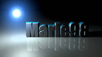 maric98 intro made in cinema 4D