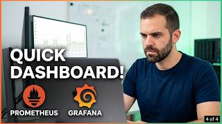 Quick Grafana Dashboard with Prometheus Metrics from Node Exporter | DevOps for Beginners