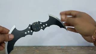 Diy Batman Foldable Batarang