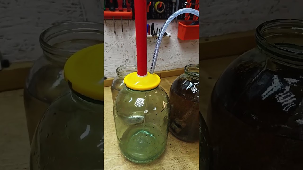 Простейшая вакуумная система очистки настоек