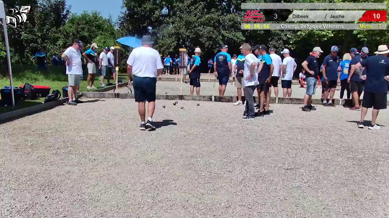 Miniature de la vidéo : Pétanque Champ. Belgique Vétérans