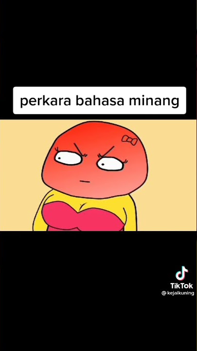 bahasa minang