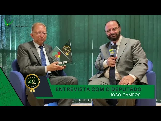 Entrevista com o Deputado Federal João Campos