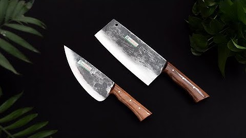 Cặp Dao CHẶT LỌC Cán Ốp - Hàng Chuẩn Của HTX Dao Phúc Sen