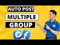 Auto Post Multiple Facebook Group | Post To All Facebook Groups In One Click