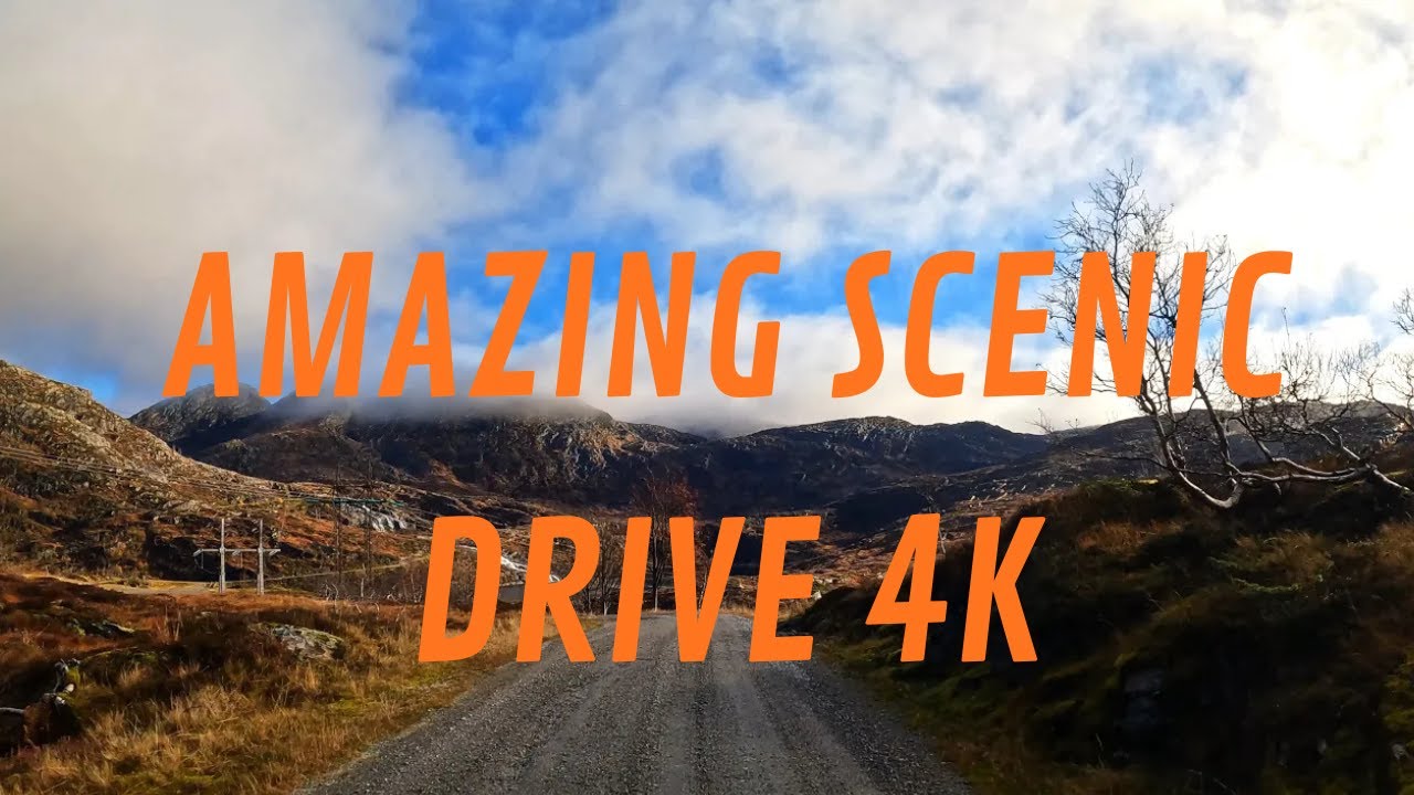 Svartavassvegen | Old Hydropower Gravel Road | 4K POV